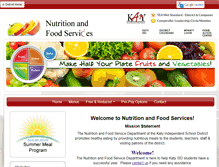 Tablet Screenshot of katyisdfoodservices.com